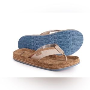 Sanuk flip flops Men’s 8 women’s 9.5 NEW